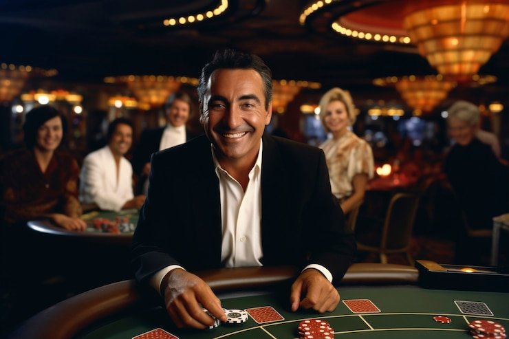 Bikini Paradise slot game interface showing reels, paytable, and stake controls on bumi138 login